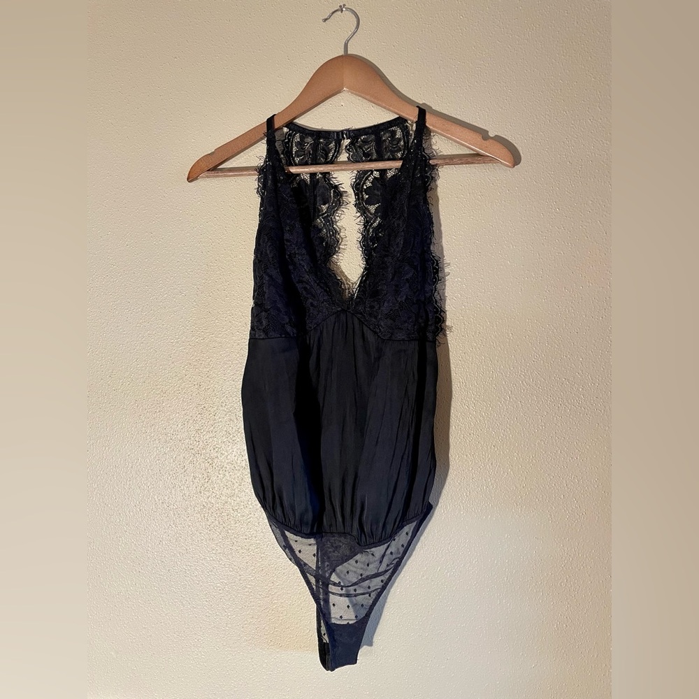 Black Lace Body Suit